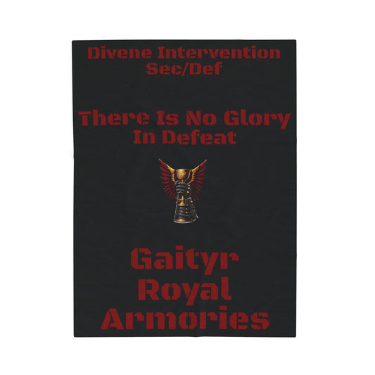 Gaityr Royal Armories Velveteen Plush Blanket