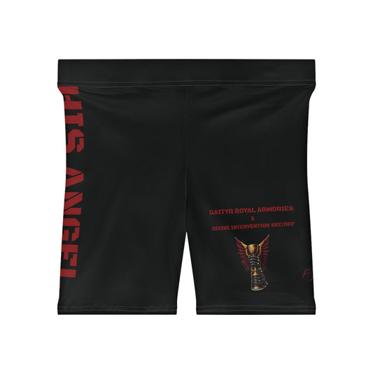 GRA X D.I. Black Biker Shorts